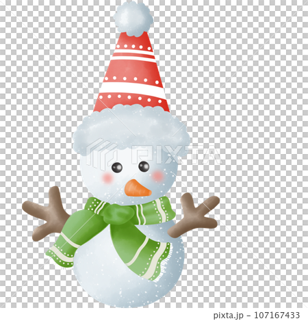 Snow man Christmas decorations  107167433