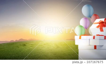 Happy Birthday background 107167675