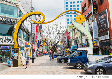 釜山　BIFF広場周辺 107167866