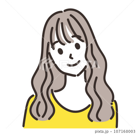 女性・女の子のイラスト素材 107168003