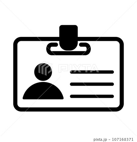 社員証　アイコン 107168371
