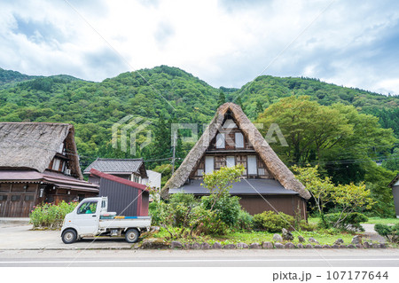 「富山県」五箇山合掌造り・世界遺産 107177644