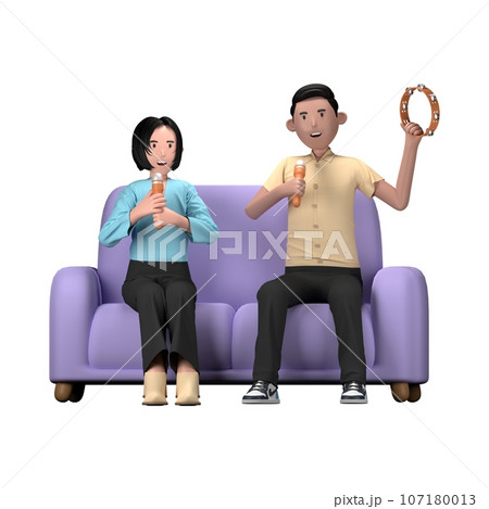 the view of couple the view of couple 107180013