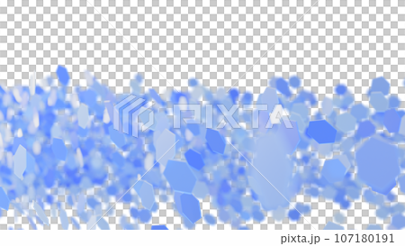 CG Hexagon 許多浮動六邊形 107180191