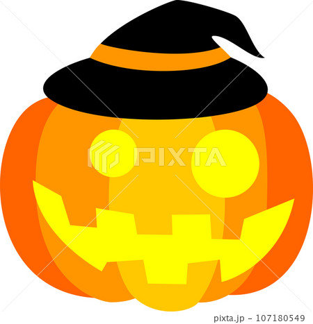 ハロウィン　かぼちゃ　おばけ 107180549