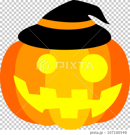 ハロウィン　かぼちゃ　おばけ 107180549