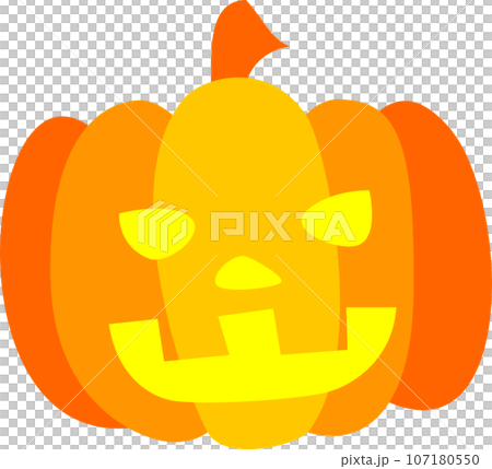 ハロウィン　かぼちゃ　おばけ 107180550