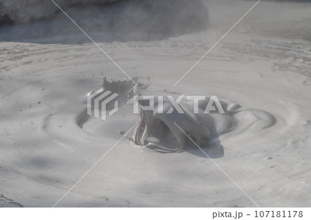 大地の芸術？　別府坊主地獄  107181178