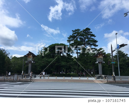 三重県 伊勢神宮 外宮前 三重県 伊勢神宮 外宮前 107181745