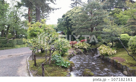 兼六園の風景【日本・石川】 107182161