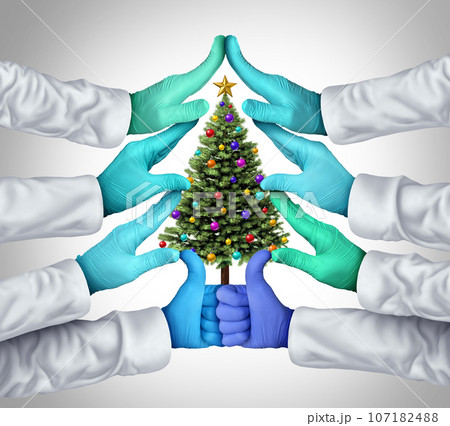 Hospital Christmas Season Celebration Hospital Christmas Season Celebration 107182488