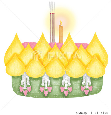 Krathong for Loki Krathong festival  107183150
