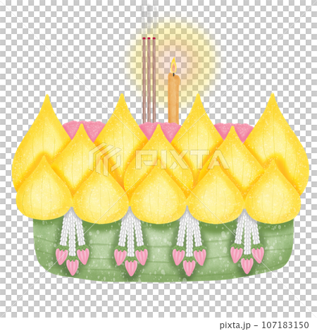 Krathong for Loki Krathong festival  107183150