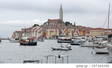Rovinj Harbour Croatia 107184290