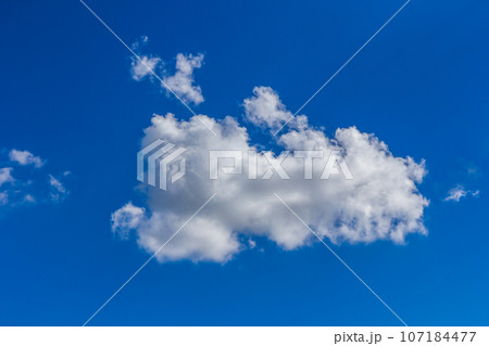 clouds in the blue sky clouds in the blue sky 107184477