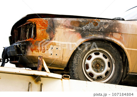 Car fire Car fire 107184804