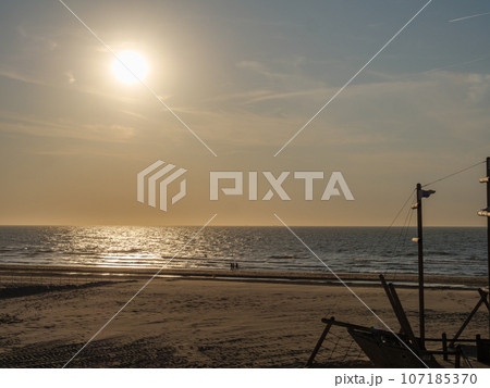 the city of De Haan at the belgian north sea coast the city of De Haan at the belgian north sea coast 107185370
