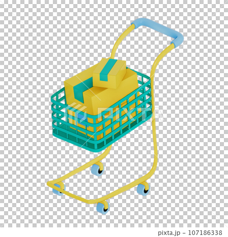 Online shop objects , Items , 3D rendering on a transparent background Online shop objects , Items , 3D rendering on a transparent background 107186338