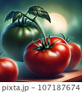 幻想的なトマト 107187674