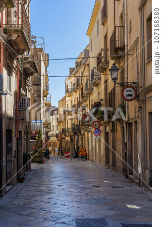 The ancient town of Salemi on the island of Sicily The ancient town of Salemi on the island of Sicily 107188380