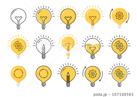 Bulb Icon 107188563