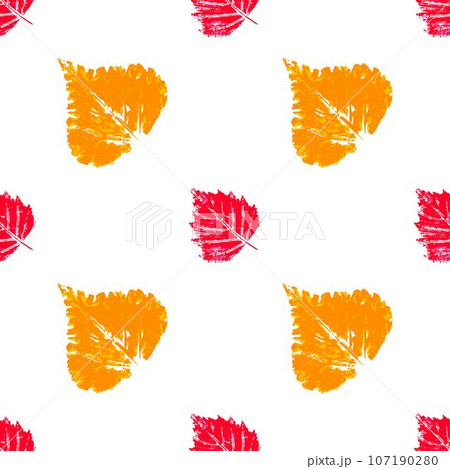 Ink messy drops leaves illustration. Print for cloth design, textile, fabric, wallpaper Ink messy drops leaves illustration. Print for cloth design, textile, fabric, wallpaper 107190280