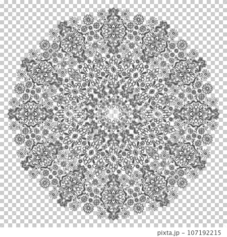 曼荼羅のベクターイラスト 107192215