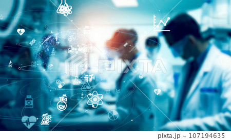科学実験とテクノロジー 107194635