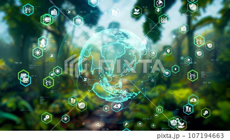 地球環境イメージ　エコロジー　SDGs 107194663