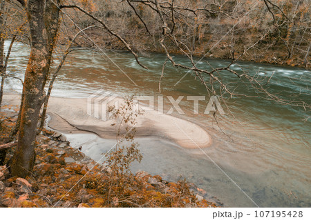 Autmun scene at Paiva River 107195428