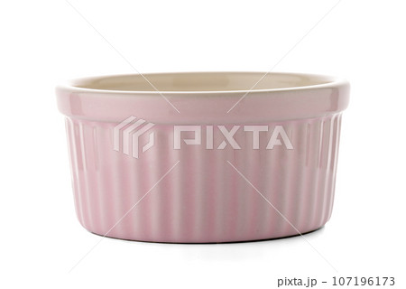Pink ceramic bowl 107196173