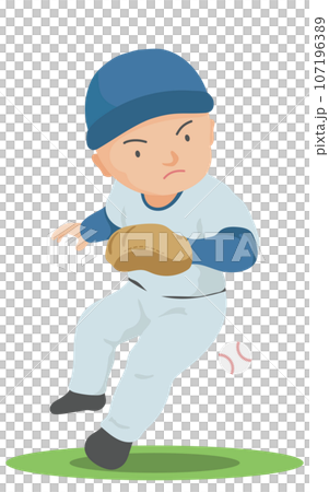 棒球守野員接球 棒球守野員接球 107196389