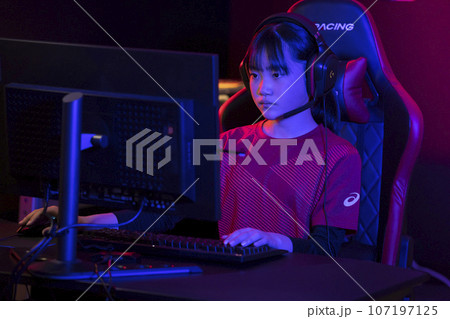 eスポーツ大会　個人戦イメージ 107197125