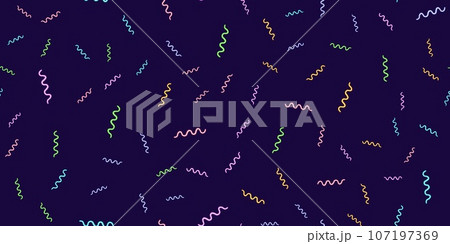 seamless pattern glowing desktop icon, neon set geometric sticker, neon geometric figure, glowing figure, neon geometrical figures  107197369