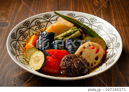 野菜の揚げびたし 野菜の揚げびたし 107198371