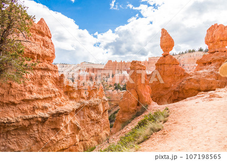 Bryce Canyon National Park at daytime in Utah, USA Bryce Canyon National Park at daytime in Utah, USA 107198565