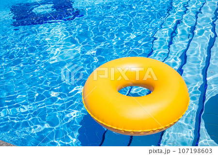 Swimming Pool yellow Inner Tube i pool Swimming Pool yellow Inner Tube i pool 107198603