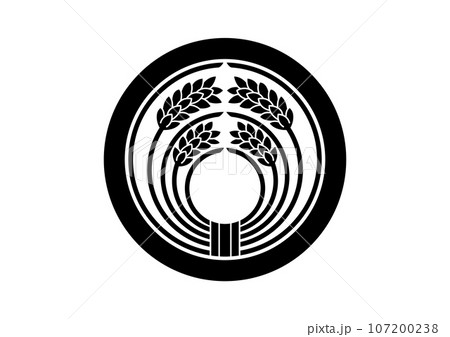 丸に変わり稲の丸 丸に変わり稲の丸 107200238