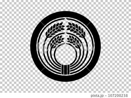 丸に変わり稲の丸 丸に変わり稲の丸 107200238