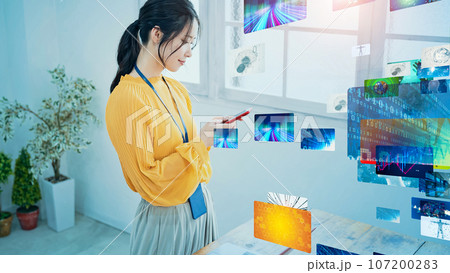 スマホと映像　ネット動画　NFT 107200283