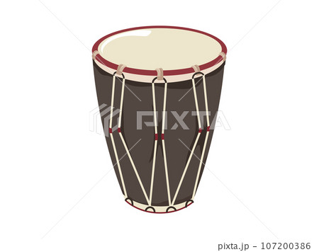 インドの伝統打楽器、ドール インドの伝統打楽器、ドール 107200386