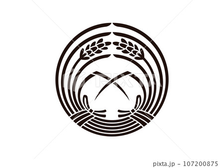 結び稲 結び稲 107200875