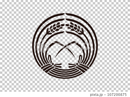 結び稲 結び稲 107200875