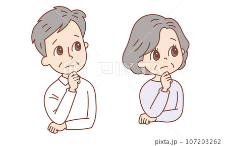 考える人々_シニア 107203262