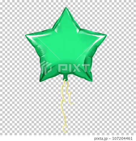 star shaped aluminum balloon 107204461