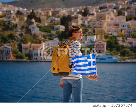 Travel to Greece, Mediterranean islands outside tourist season Travel to Greece, Mediterranean islands outside tourist season 107207674