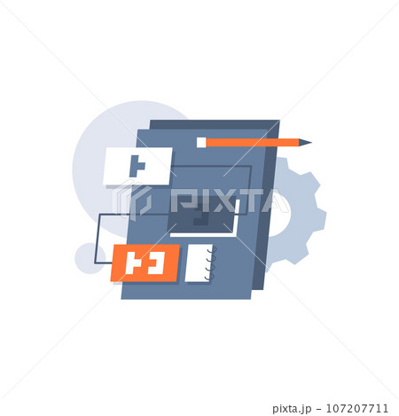 Task management check list,project plan,opinion...のイラスト素材 [107207711 ...