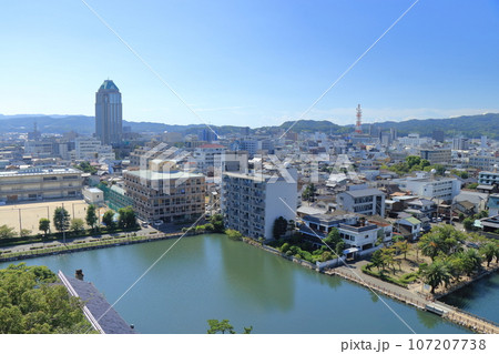 今治城天守から見た風景 107207738