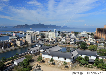 今治城天守から見た風景 107207743
