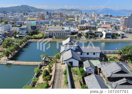 今治城天守から見た風景 107207781